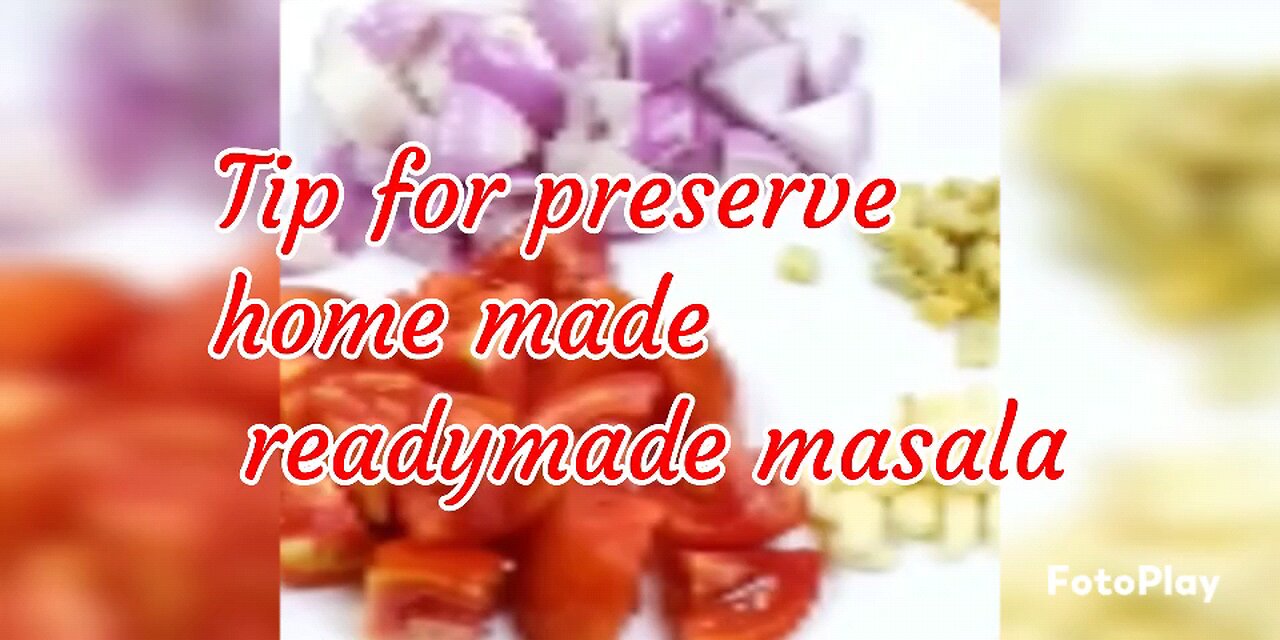 tip for preserve homemade masala