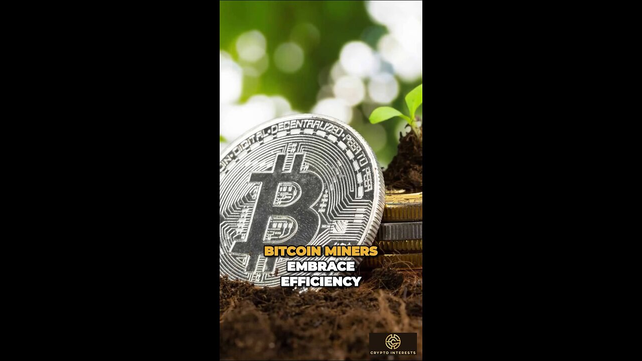 Bitcoin Miners Focus on Green Energy🍃