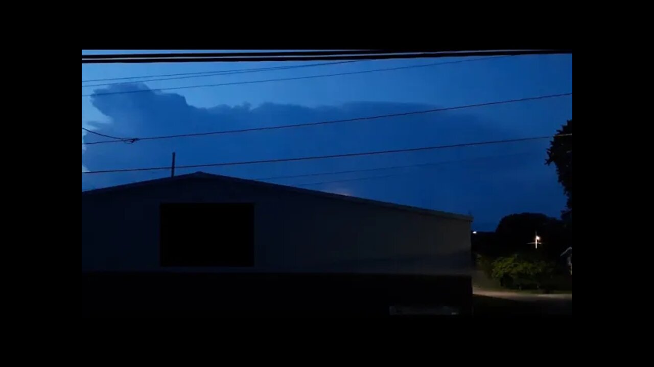 Lightning Clouds Rolling In