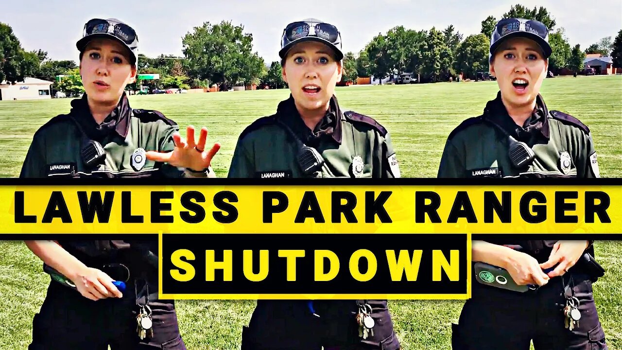 Park Ranger Tries Enforcing Imaginary-Law & Gets Owned Instead