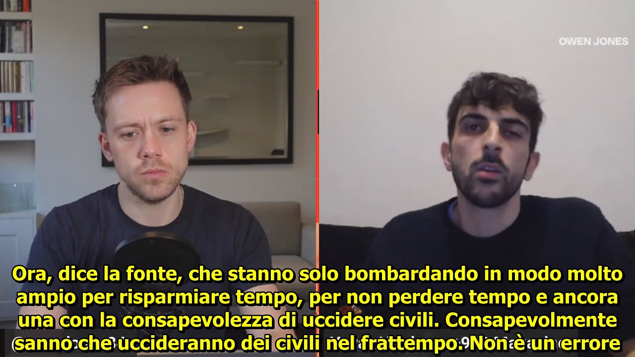 LEAKED La macchina da guerra di Israele svelata-Owen Jones intervista Yuval Abraham