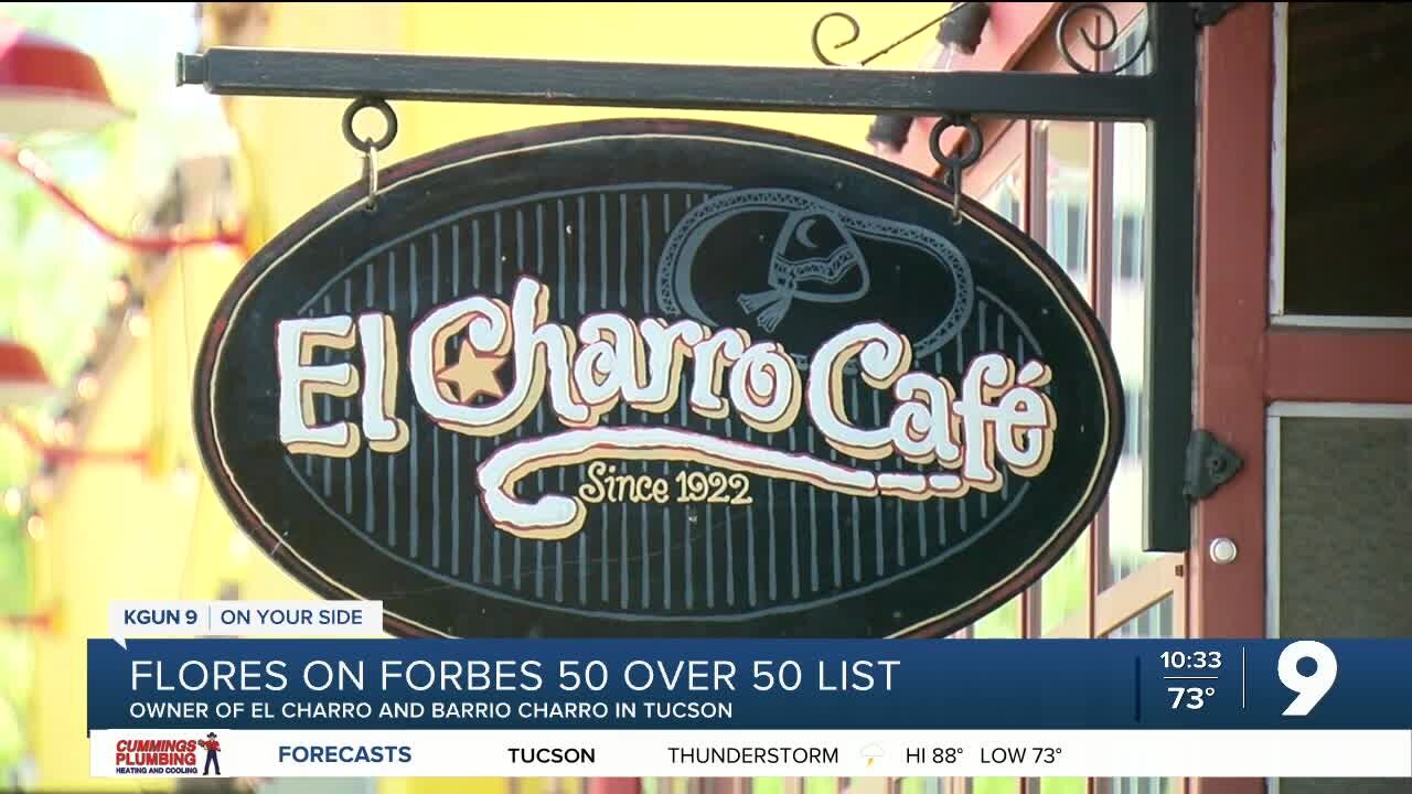 El Charro Cafe owner named on Forbes 50 over 50 list for 2021