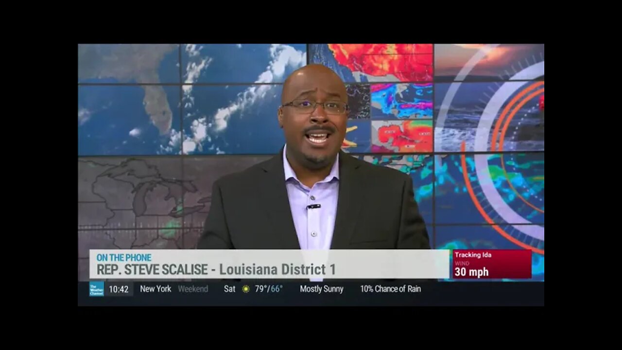 House Republican Whip Steve Scalise on the Weather Channel