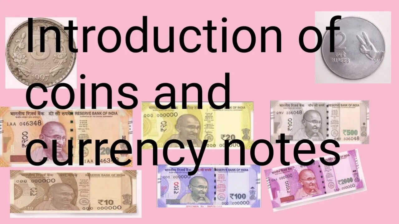 introduction of coins and currency notes //3 standard//konsi notes kitne rupess ki hai English Hindi