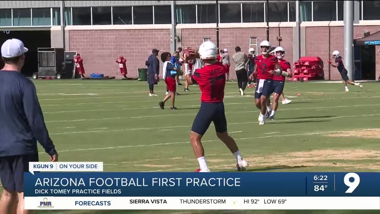 Arizona Football first practice