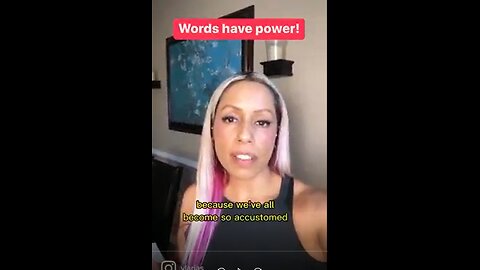 WORDS HAVE POWER