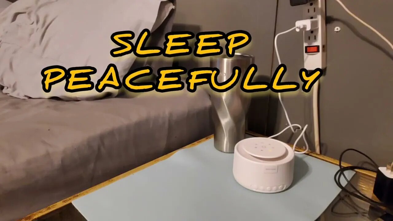 Sleep Better! White Noise Sound Machine.