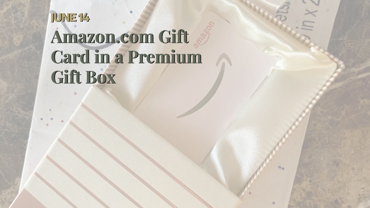 Amazon.com Gift Card in a Premium Gift Box