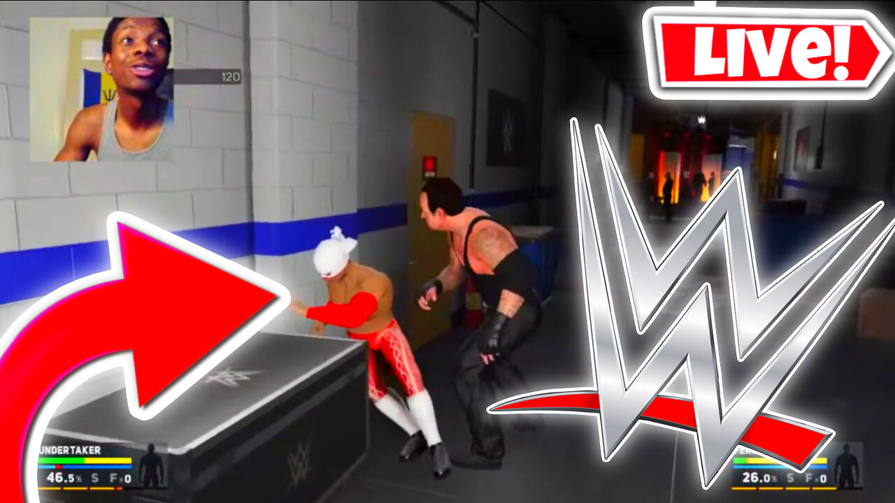 Stephen NOT Stefen Plays Backstage Brawl WWE 2K For First Time + 1 Loss = 10 Bicep Curls (Challenge)