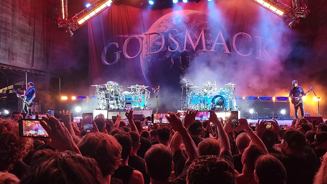 Godsmack drum battle