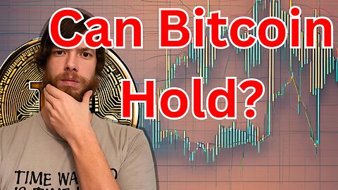 Can Bitcoin Hold? E487 #crypto #grt #xrp #algo #ankr #btc