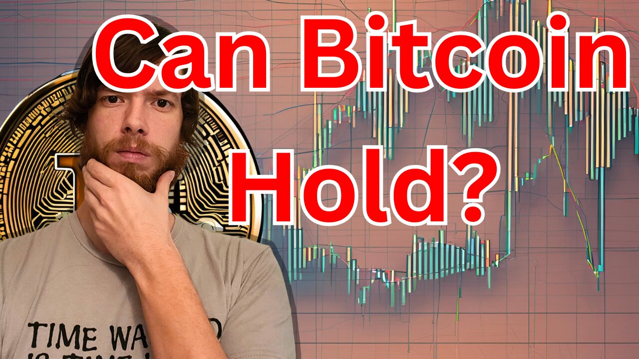 Can Bitcoin Hold? E487 #crypto #grt #xrp #algo #ankr #btc