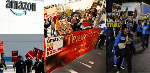 BREAKING! Workers At Amazon Facilities Launch Strike