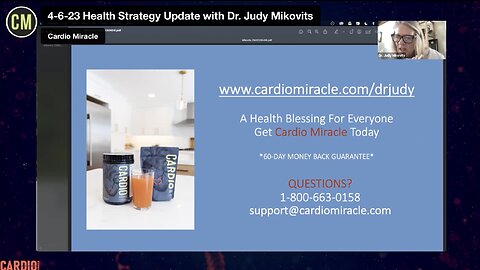 Cardio Miracle: Health Strategy Update with Dr. Judy Mikovits