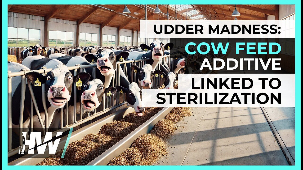 UDDER MADNESS: COW FEED ADDITIVE LINKED TO STERILIZATION