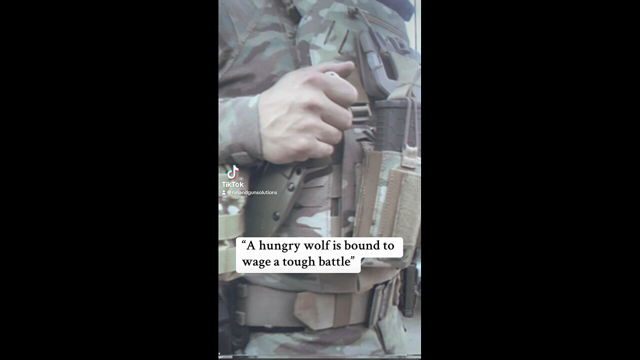 “A hungry wolf is bound to wage a tough battle”