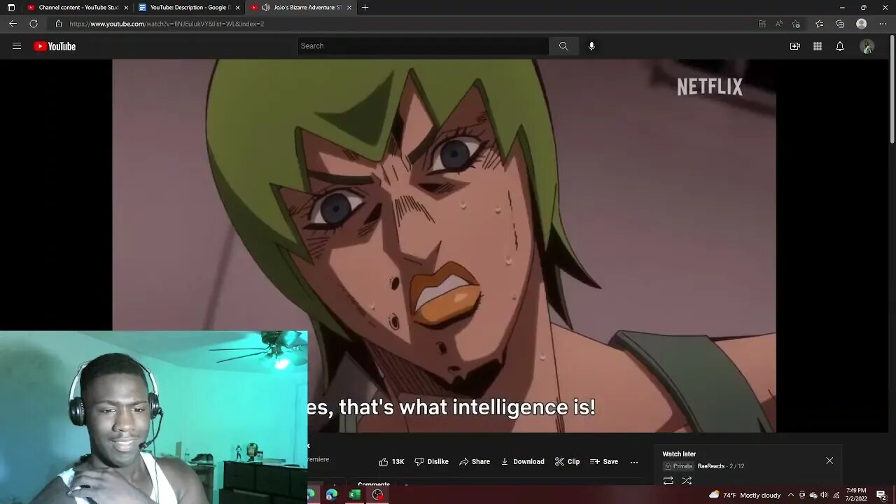 REACTION!!!JoJo’s Bizarre Adventure: STONE OCEAN | Official Trailer 3 | Netflix