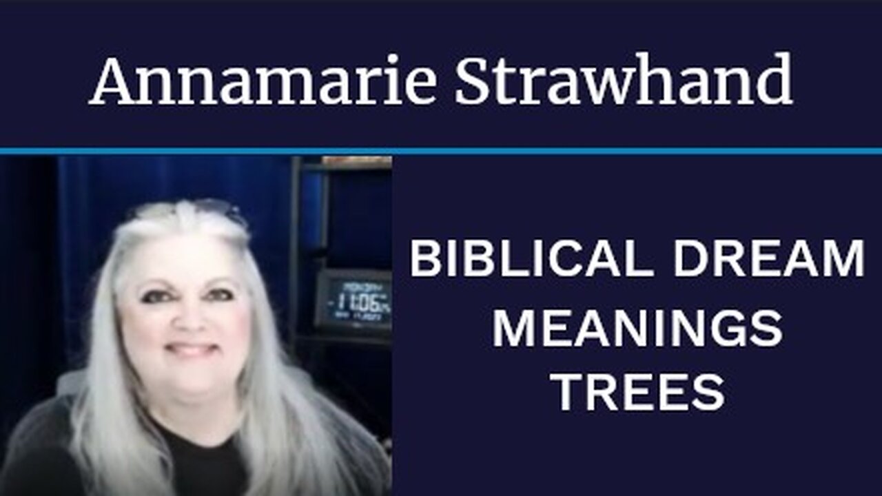 Annamarie Strawhand: Biblical Dream Meanings - Trees