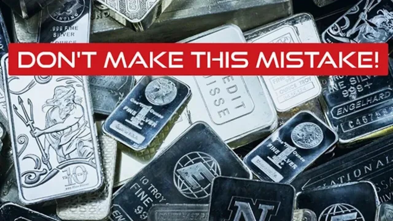 3 Reasons You Should Not Stack Silver! (must watch)