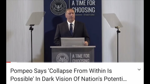 TSVN144 8.2021 Mike Pompeo Says ‘Collapse From Within’ Is Possible