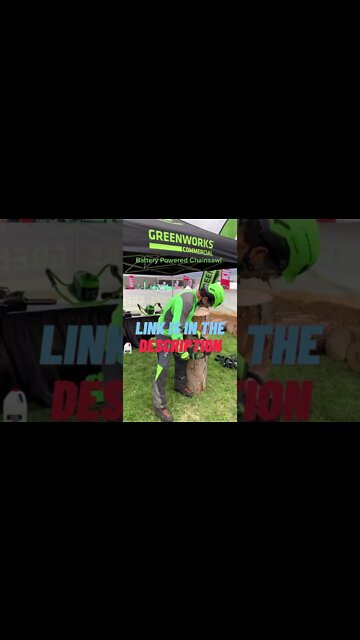 Have You Seen the new 16-Inch Brushless Cordless Chainsaw