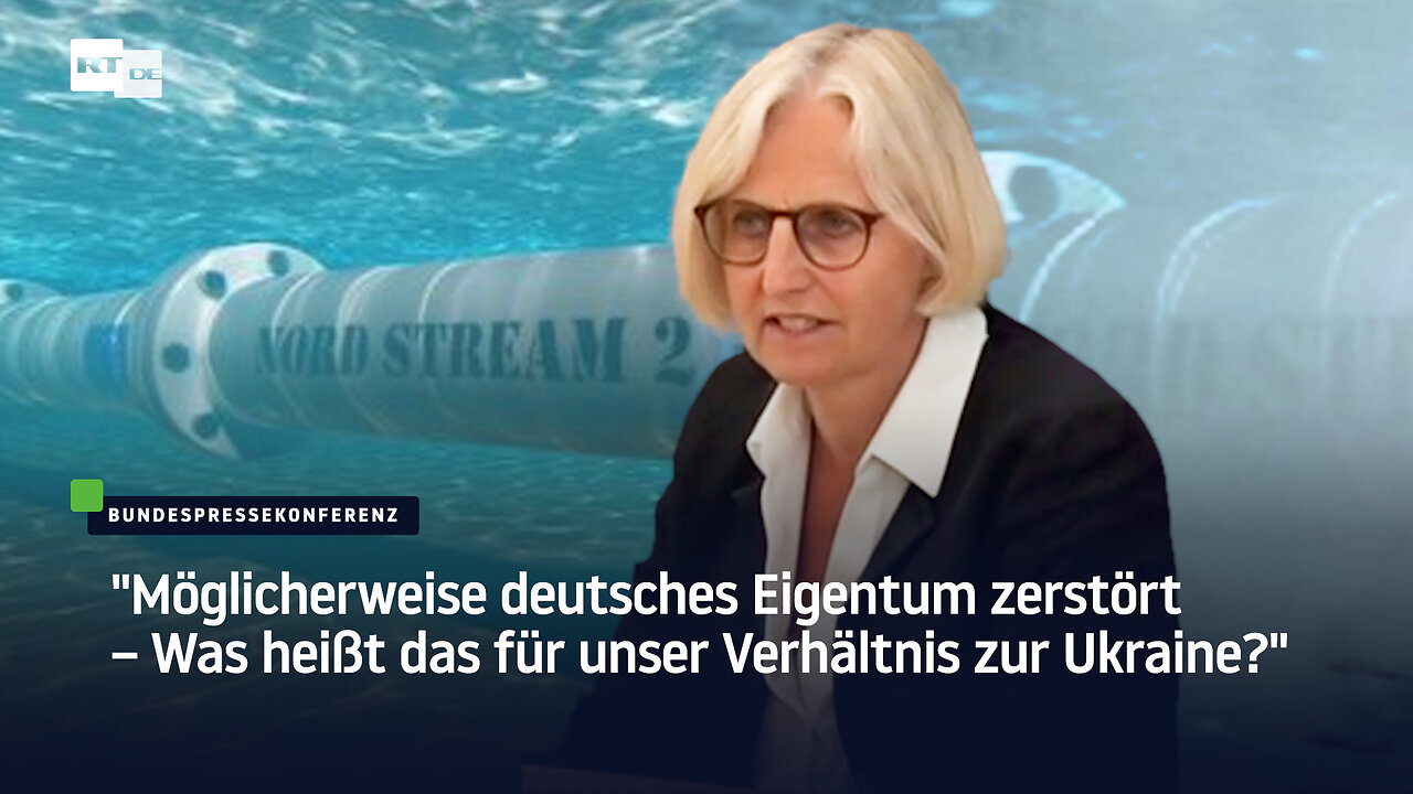 Kiew an Nord Stream-Sprengung beteiligt? – Journalisten löchern Regierungssprecher