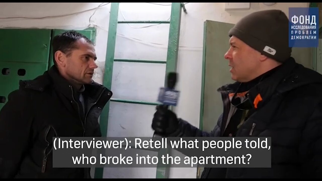 Many citizens of the liberated areas are still afraid to give interviews on camera – they're afraid of the Kiev regime & to be killed for their testimony