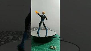 Human Torch Marvel Legends Unpaking