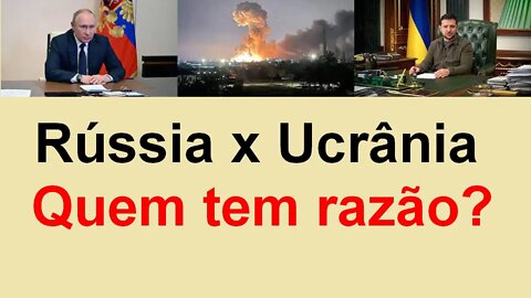 Ucrânia x Rússia Não se deixe manipular pela falta de informações