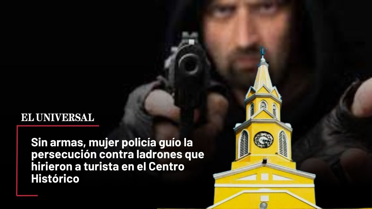 Sin armas, mujer policía guío la persecución contra ladrones