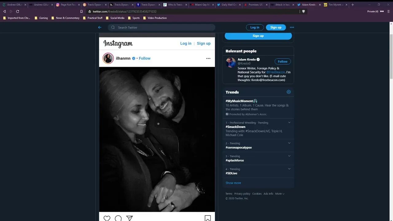 NeoUnrealist - Wuhan Coronavirus Updates, Andrew Gillum Busted, Ilhan Omar Married, More...