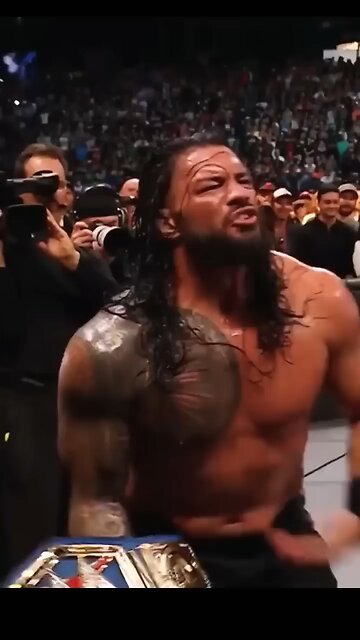 Angry roman reigns