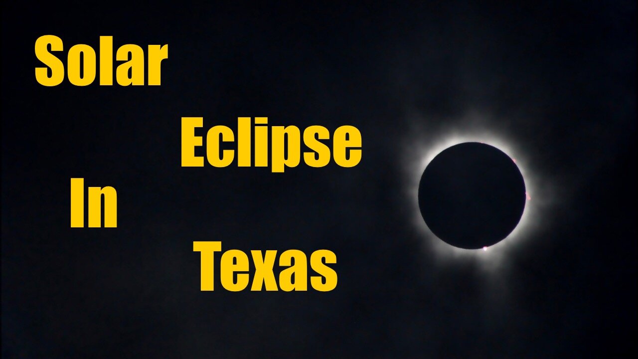 Great North American Eclipse in Richardson, Texas (4-8-2024)