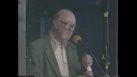 July 11, 1990 - Legendary Broadcaster Jack Brickhouse at White Sox 1917 Throwback Game