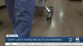 Saint Luke's nurse reflects on pandemic