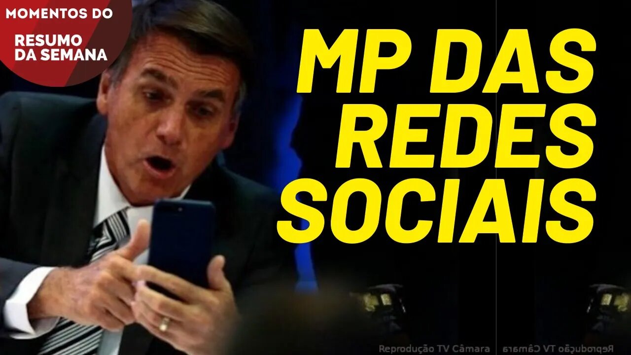 Bolsonaro cria PL que proíbe as redes sociais de discriminarem conteúdos por ideologias | Momentos