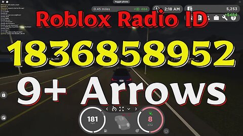 Arrows Roblox Radio Codes/IDs