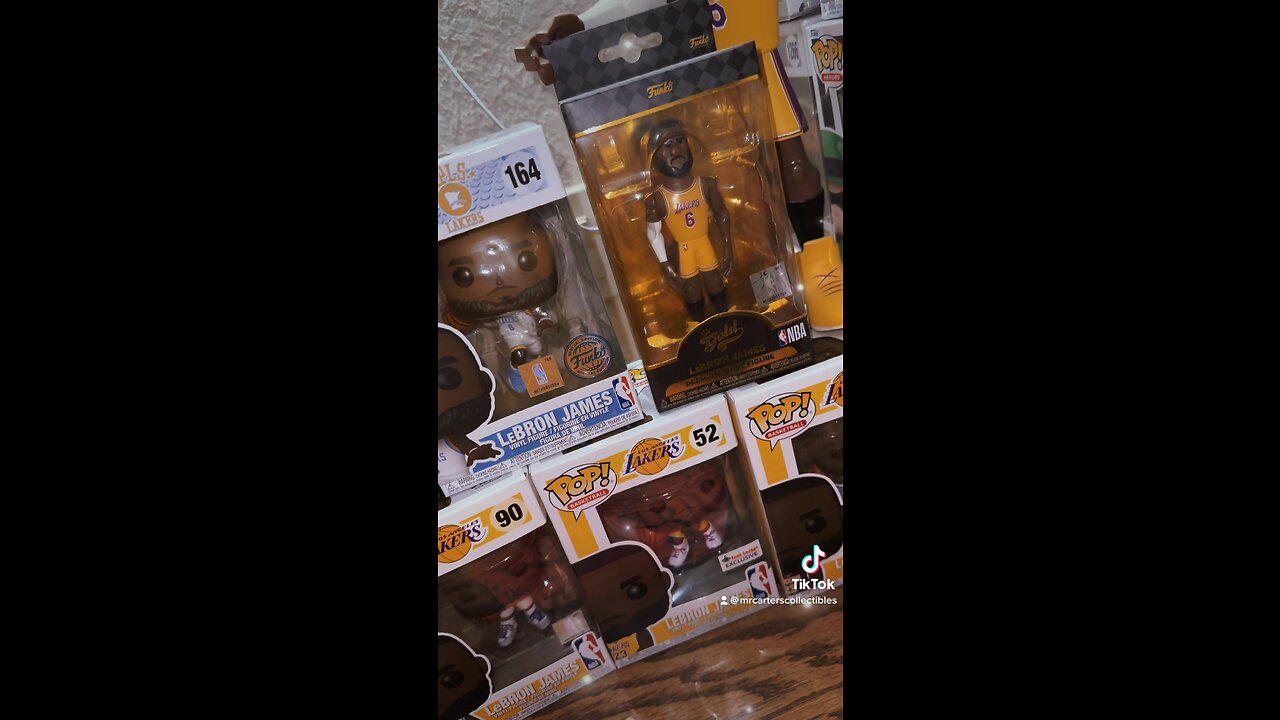 GAME 6 AT HOME STARTS @ 7:30 PM 💜💛 LETS GO LAKERSSSSS!!! 🔥#nbafinals #lebronjames #funko