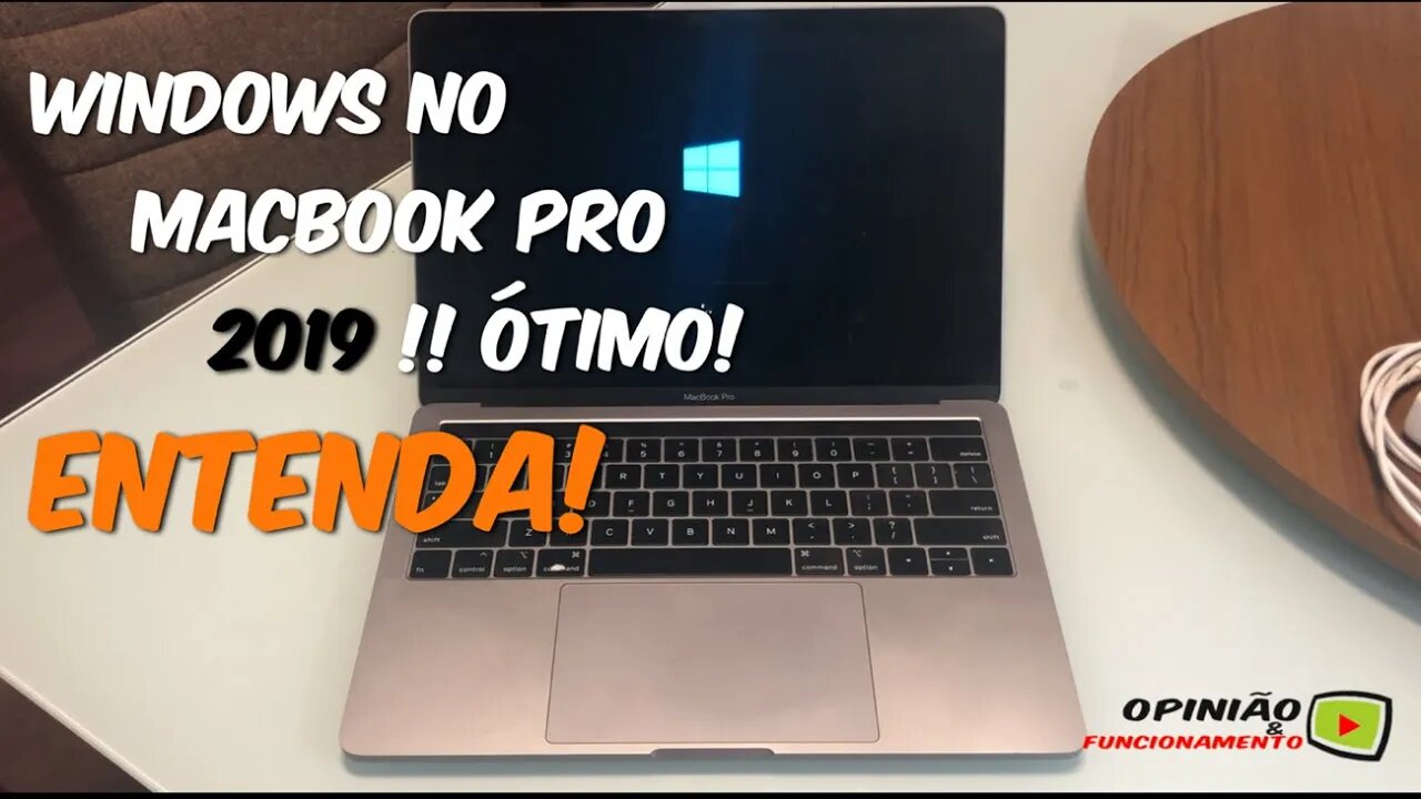 Windows 10 Pro no Macbook Pro 2019 com Touch Bar - Opinião e Funcionamento