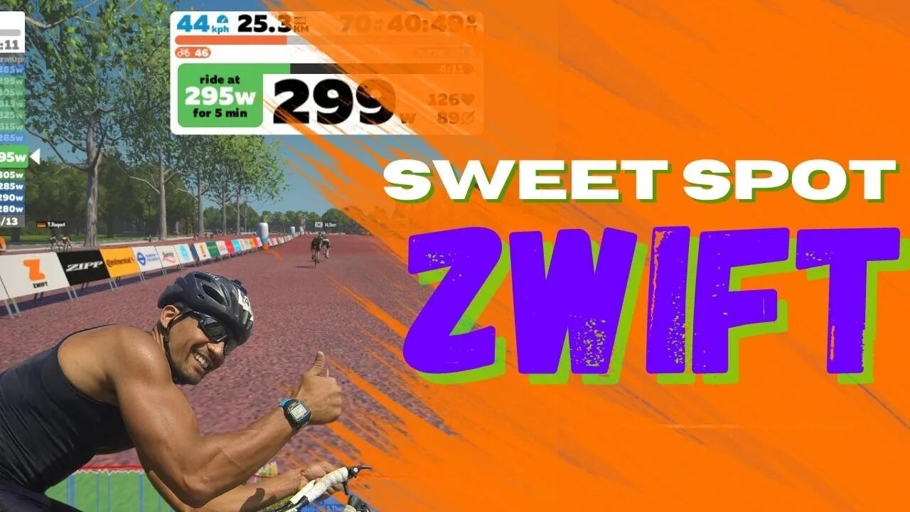 🆓TREINO ZWIFT [SWEET SPOT] ✔️SEM ROLO E POTENCIOMETRO