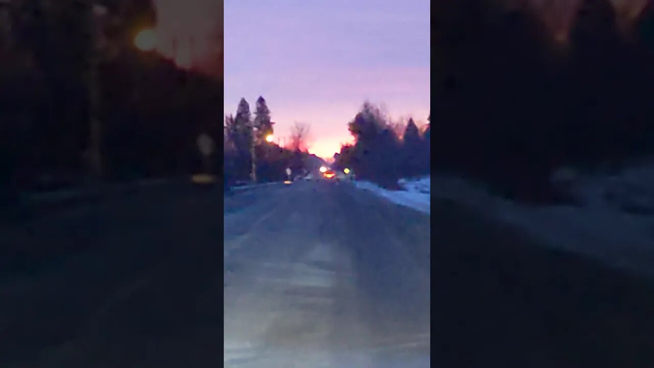 WAKING UP TO THE RED SUN