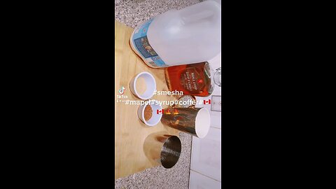 Smesha maple syrup coffee #viral#fyp#rumble