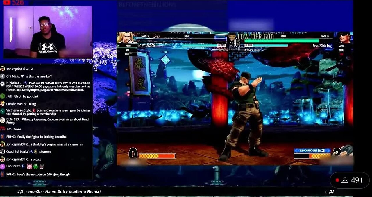 Low tier god already gives up in kof [crimson Reupload]