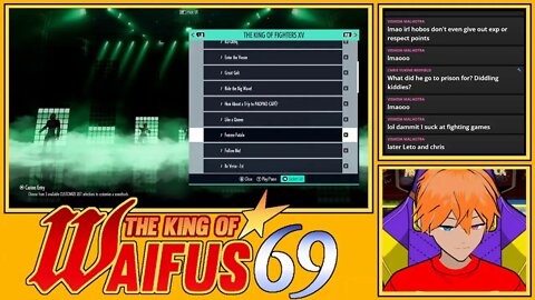 King of Fighters 15 Basic Trials Modes and talking current events with chat