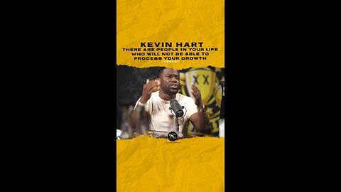 @kevinhart4real There are people in your life who will not be able to process your growth