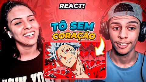 Pique Ban 💔 Sem Coração (Nanatsu No Taizai) | Sidney Scaccio | [ React Rap Nerd ] 🔥