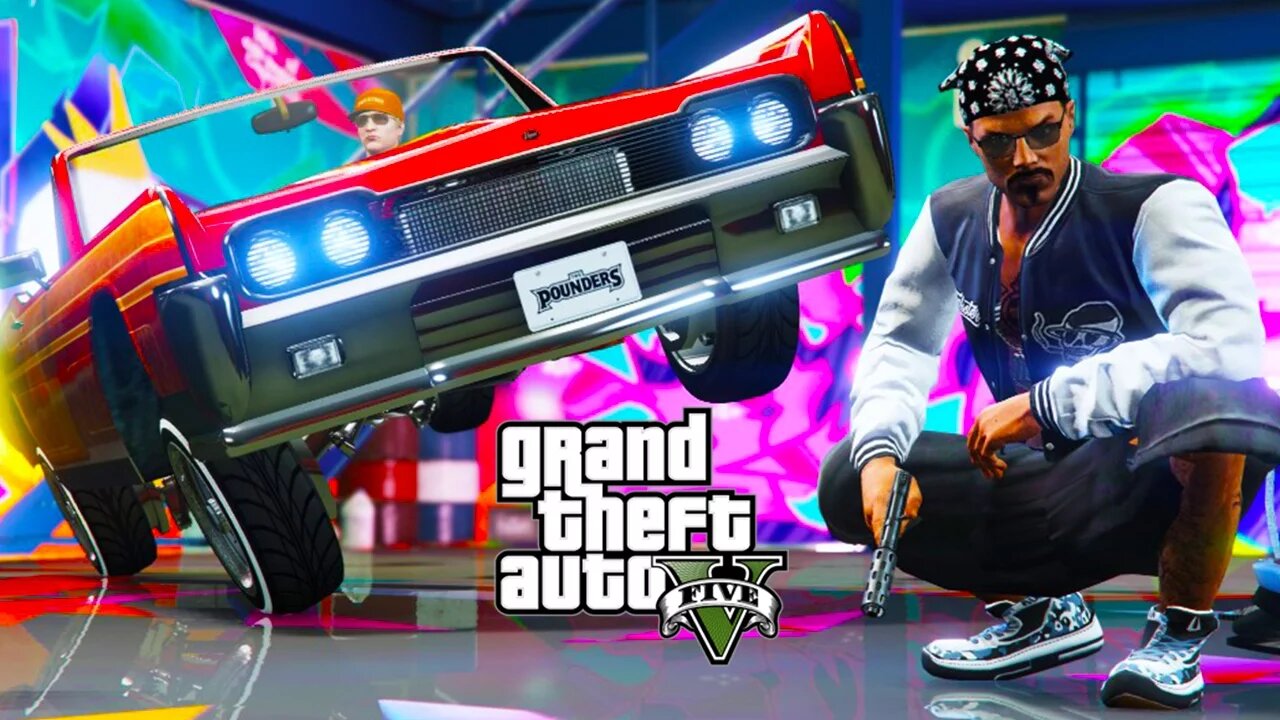 GTA V - Random Moments 31 (Lowrider's, Chicken Run!)