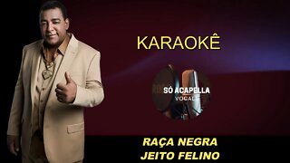 JEITO FELINO - RAÇA NEGRA KARAOKÊ/PLAYBACK