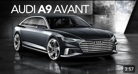 2022 Audi A9 Prologue (etron) Luxury Coupé & Avant _ FIRST LOOK!