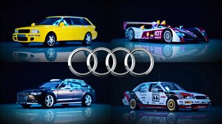 AUDI models from my 1/43 scale collection